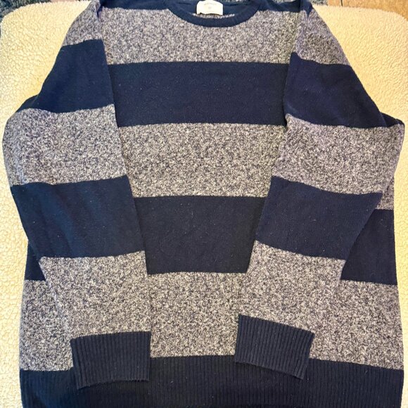 Old Navy Men’s Striped Knit Sweater – Size XXXL Tall - Picture 1 of 3